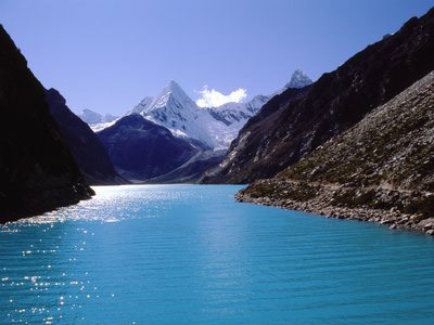 Voyage et Tourisme au Pérou – Lagunes de Llanganuco, Parc National du Huascaran, Pérou