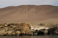 Voyage et Tourisme au Pérou – Le « Chandelier », Paracas, Pérou